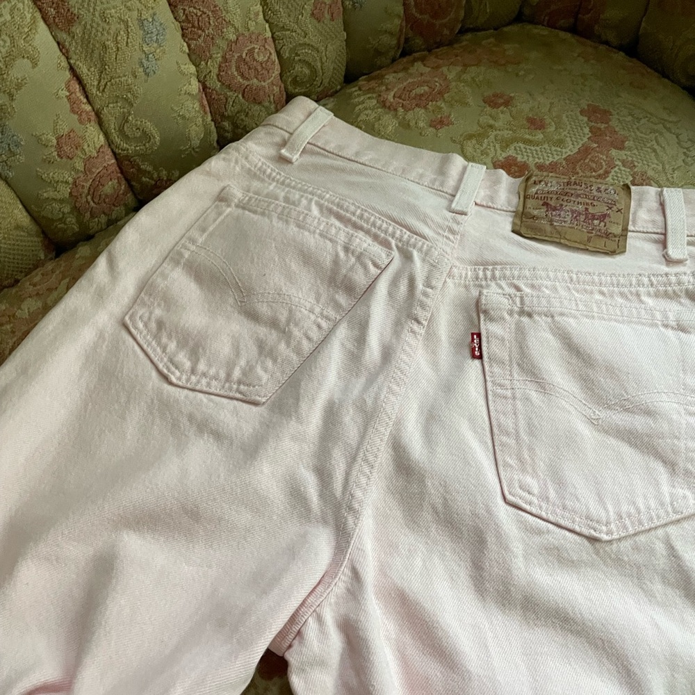 Levi's Vintage Made in USA 80s Women's Pink Jeans